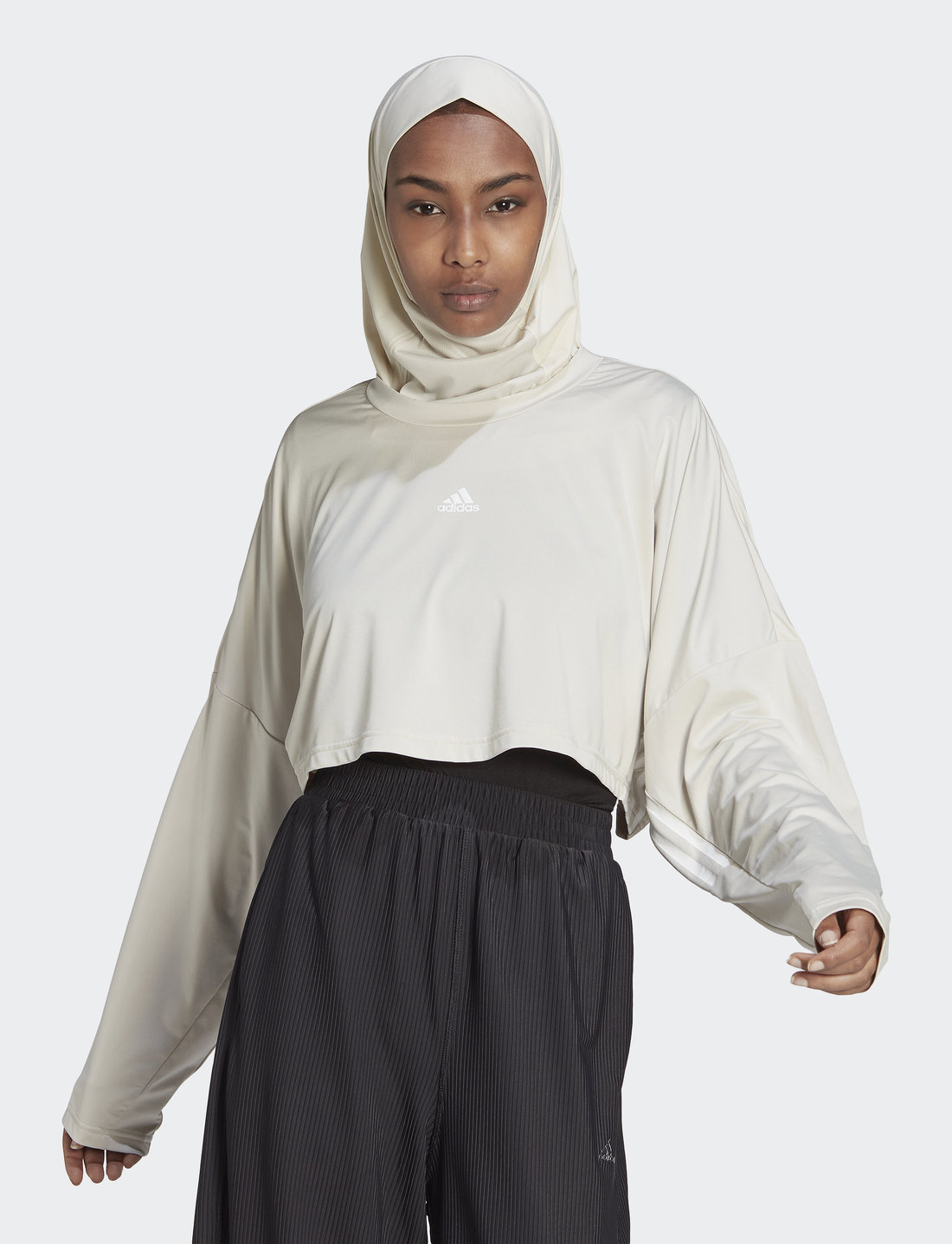 Adidas cut out sales sweatshirt