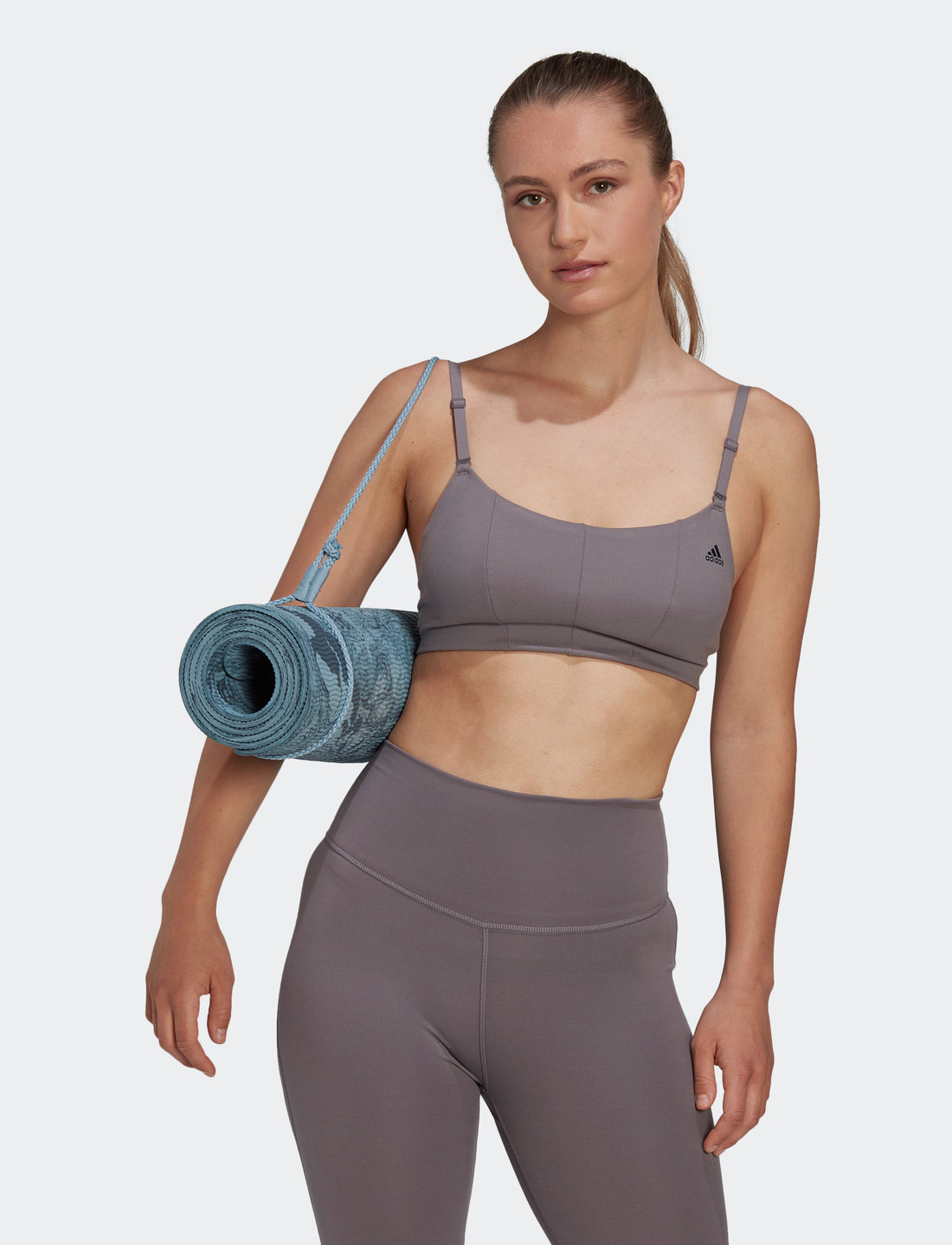 adidas Performance Yoga Studio Light-support Bra – bras – shop at Booztlet