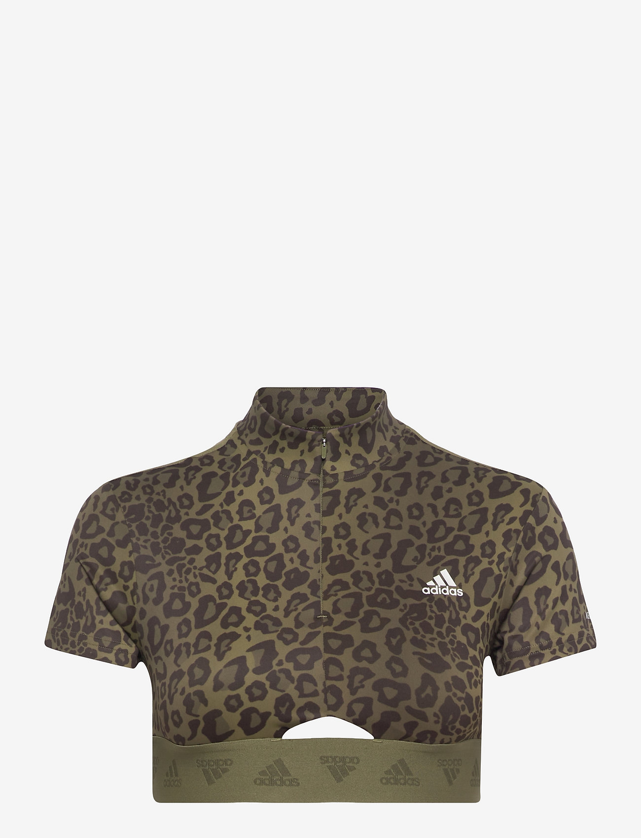 adidas Performance - CROP ZIP TEE - lowest prices - multco/focoli - 0