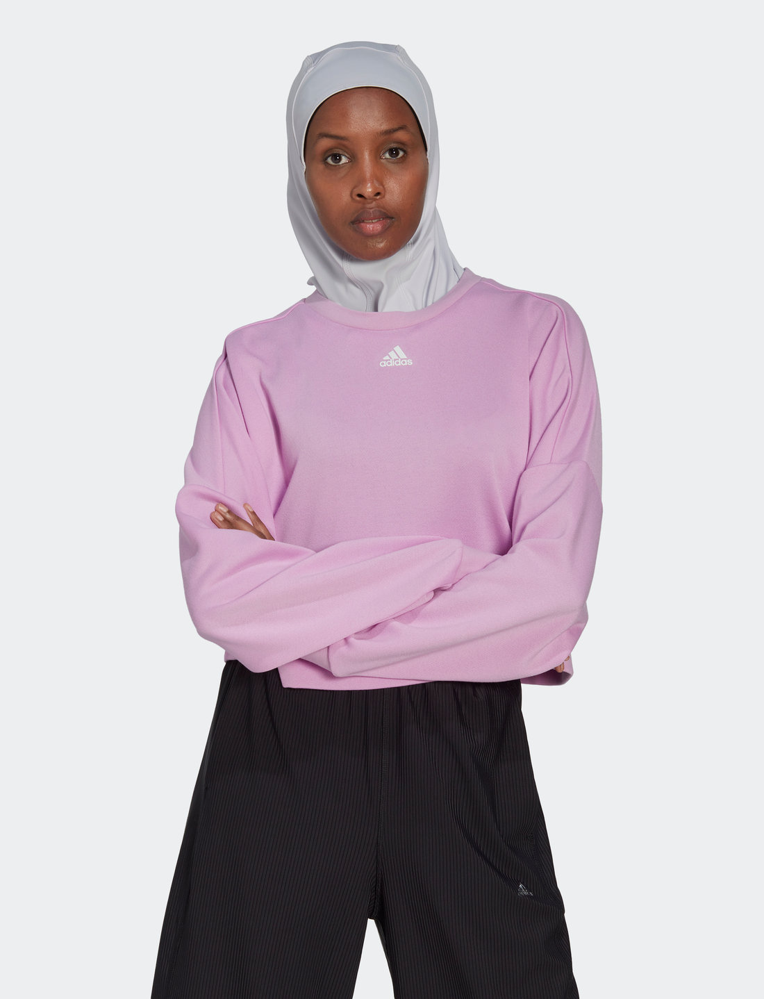 adidas Performance Aeroready Studio Loose Sweatshirt Sweaters