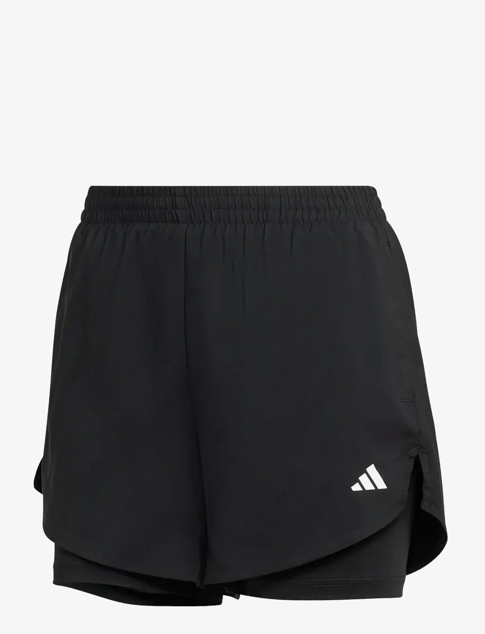 adidas Performance - W MIN 2IN1 SHO - spodenki treningowe - black/white - 3