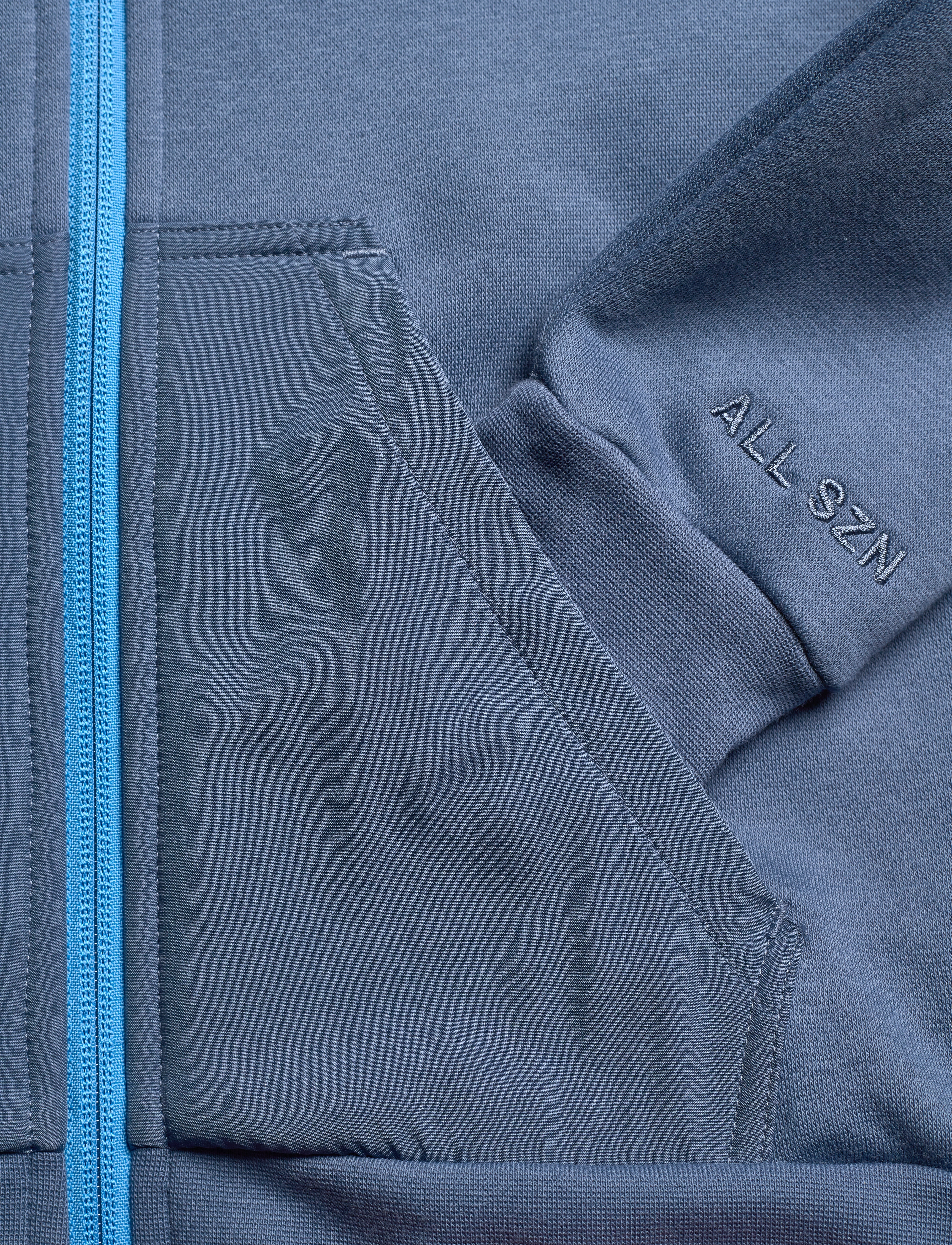 adidas Performance - All SZN Fleece Full-Zip Track Top - wonste/white - 3
