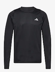 adidas Performance - RUN ICONS 3S LS - langarmshirts - black - 0