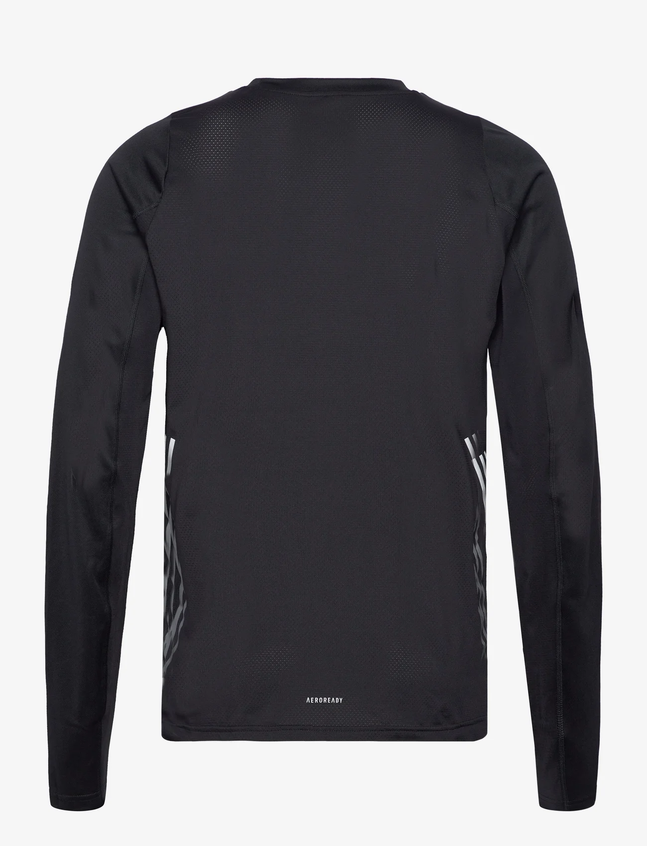 adidas Performance - RUN ICONS 3S LS - långärmade tröjor - black - 1