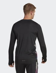 adidas Performance - RUN ICONS 3S LS - bluzki z długim rękawem - black - 3