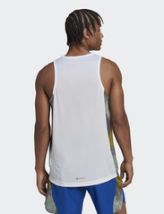 adidas Performance - AEROREADY HIIT Graphic Training Tank Top - de laveste prisene - white - 5