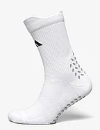 Adidas Football GRIP Printed Crew Performance Socks Cushioned - WHITE/BLACK