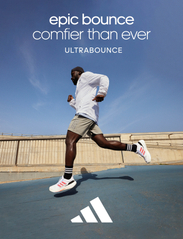 adidas Performance - Ultrabounce Shoes - juoksukengät - ftwwht/solred/crywht - 5