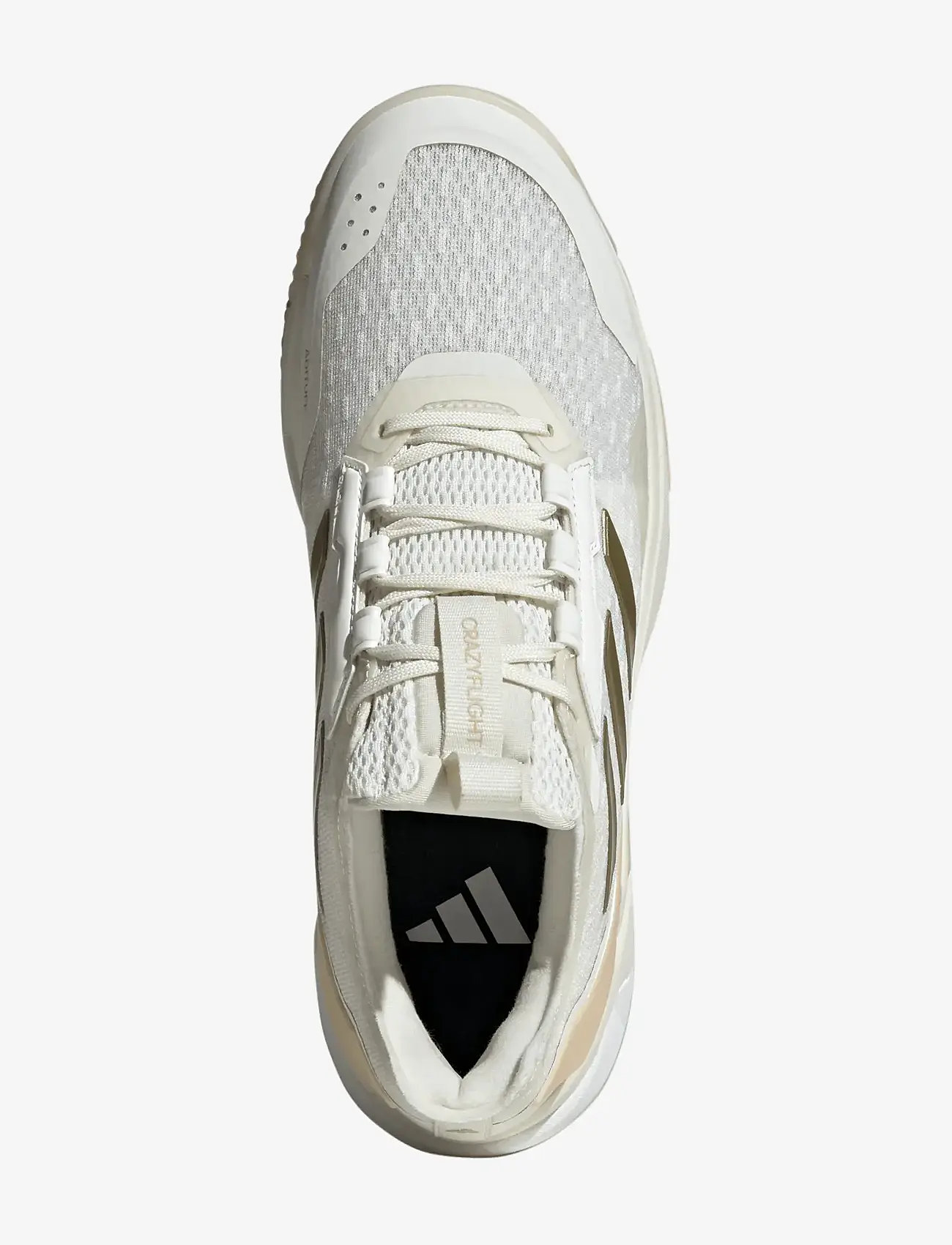 adidas Performance - Crazyflight 6 W - siseruumide spordijalatsid - owhite/goldmt/crysan - 4