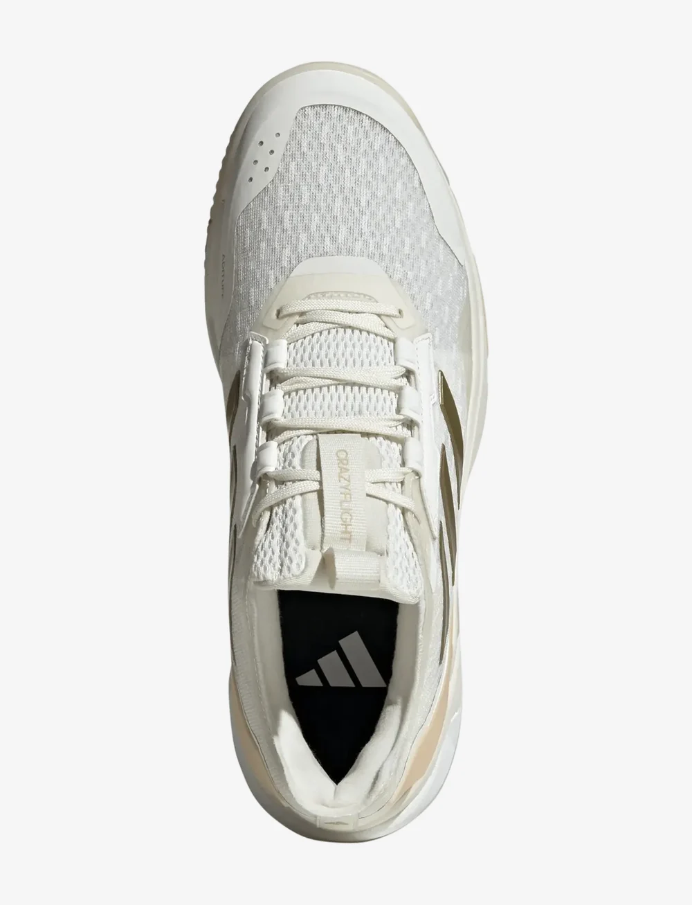 adidas Performance - Crazyflight 6 W - iekštelpu sporta apavi - owhite/goldmt/crysan - 4