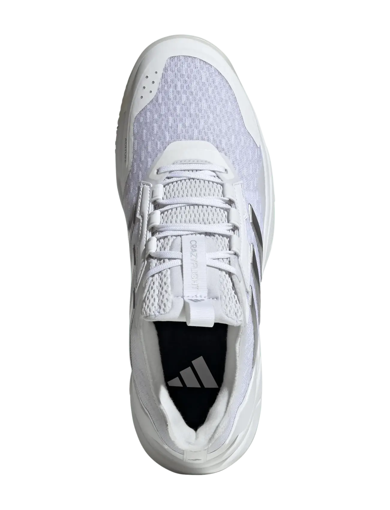 adidas Performance - Crazyflight 6 W - uždarų patalpų sporto bateliai - ftwwht/silvmt/cblack - 4
