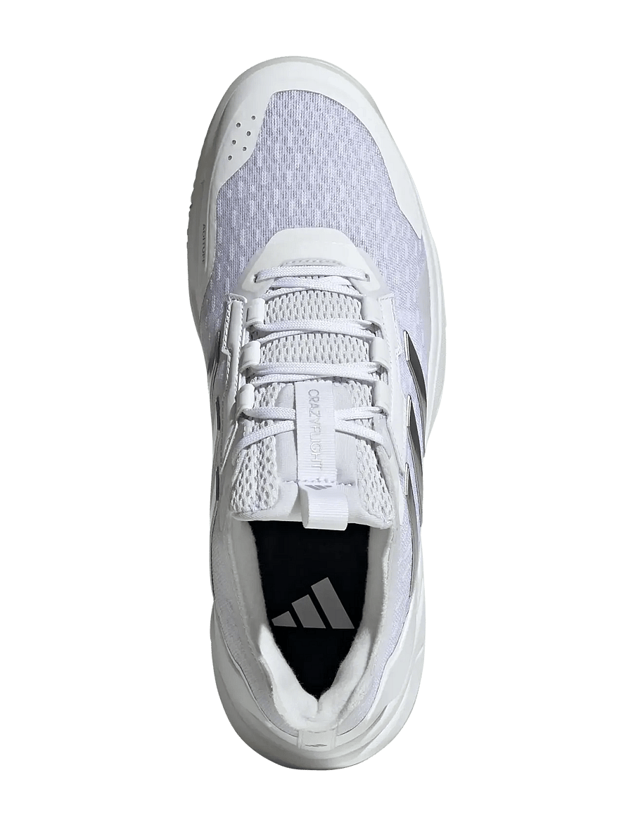 adidas Performance - Crazyflight 6 W - uždarų patalpų sporto bateliai - ftwwht/silvmt/cblack - 4