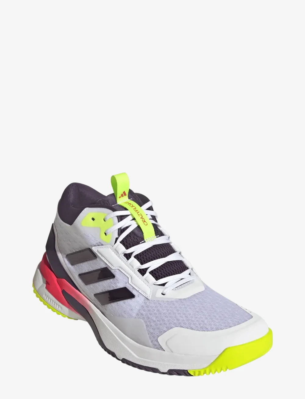 adidas Performance - Crazyflight 6 Mid M - niedriger schnitt - ftwwht/aurmet/selure - 0