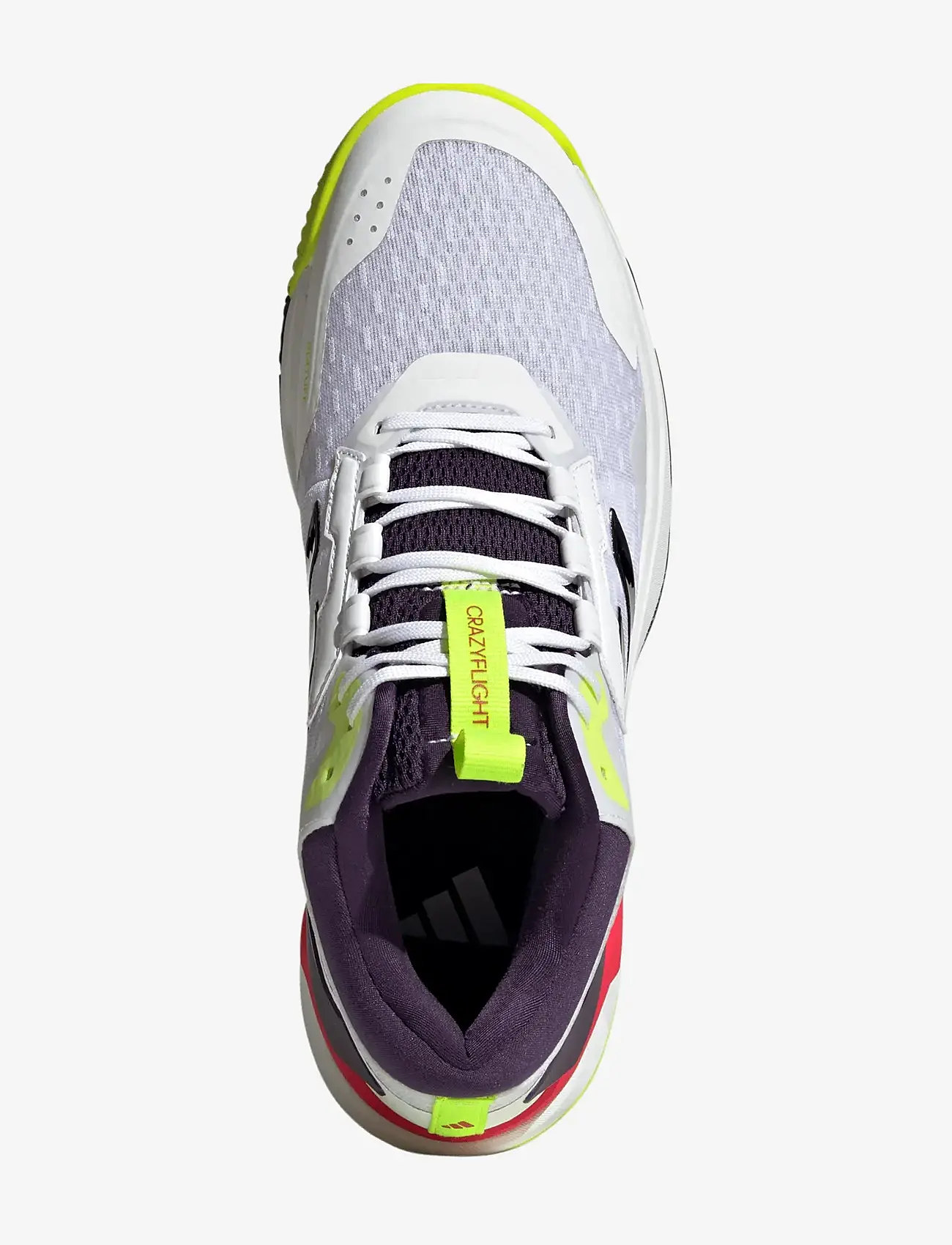 adidas Performance - Crazyflight 6 Mid M - høje sneakers - ftwwht/aurmet/selure - 4