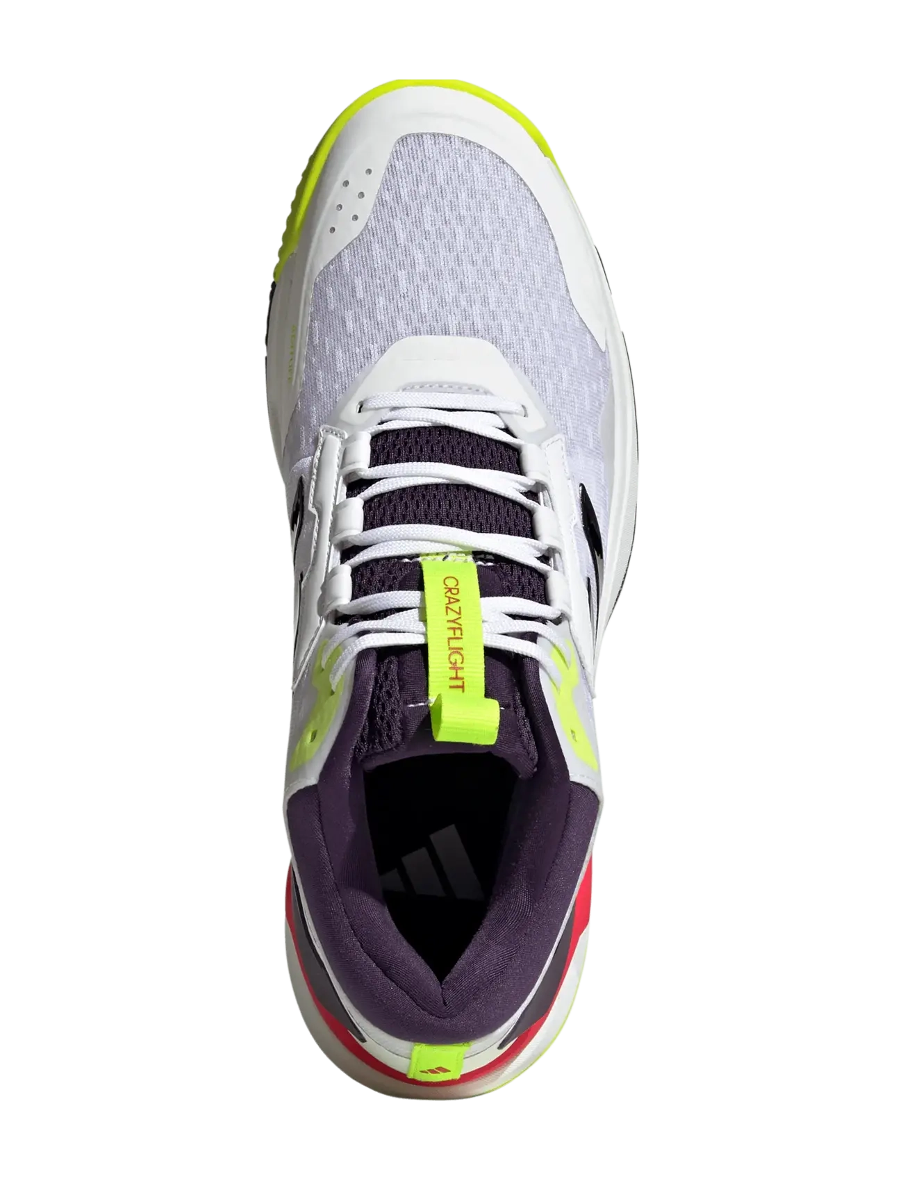 adidas Performance - Crazyflight 6 Mid M - lav ankel - ftwwht/aurmet/selure - 4