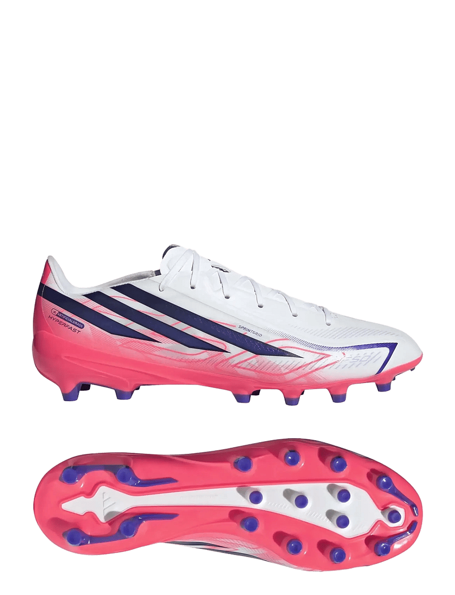 adidas Performance - F50 HYPERFAST LEAGUE AG - fußballstiefel - ftwwht/solpur/soltur - 0