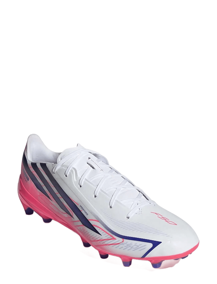 adidas Performance - F50 HYPERFAST LEAGUE AG - football boots - ftwwht/solpur/soltur - 0