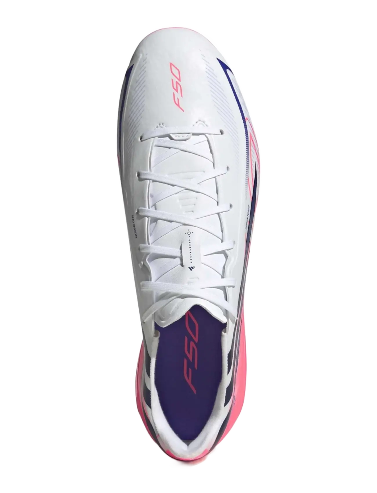 adidas Performance - F50 HYPERFAST LEAGUE AG - football boots - ftwwht/solpur/soltur - 3