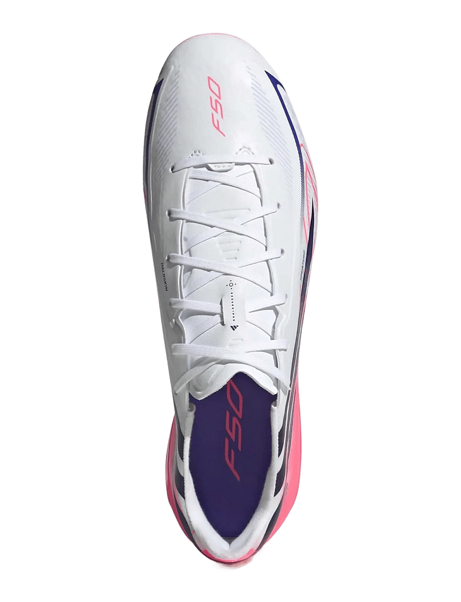 adidas Performance - F50 HYPERFAST LEAGUE AG - football boots - ftwwht/solpur/soltur - 3