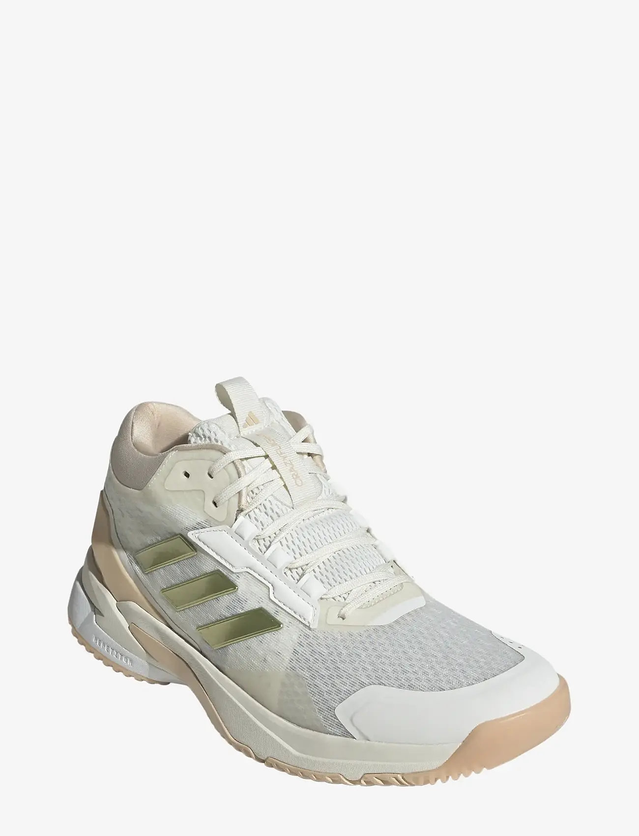 adidas Performance - Crazyflight 6 Mid W - siseruumide spordijalatsid - owhite/goldmt/crysan - 0