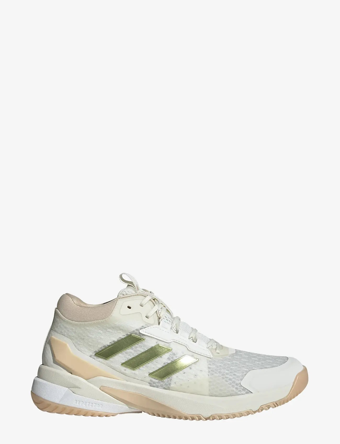 adidas Performance - Crazyflight 6 Mid W - siseruumide spordijalatsid - owhite/goldmt/crysan - 1