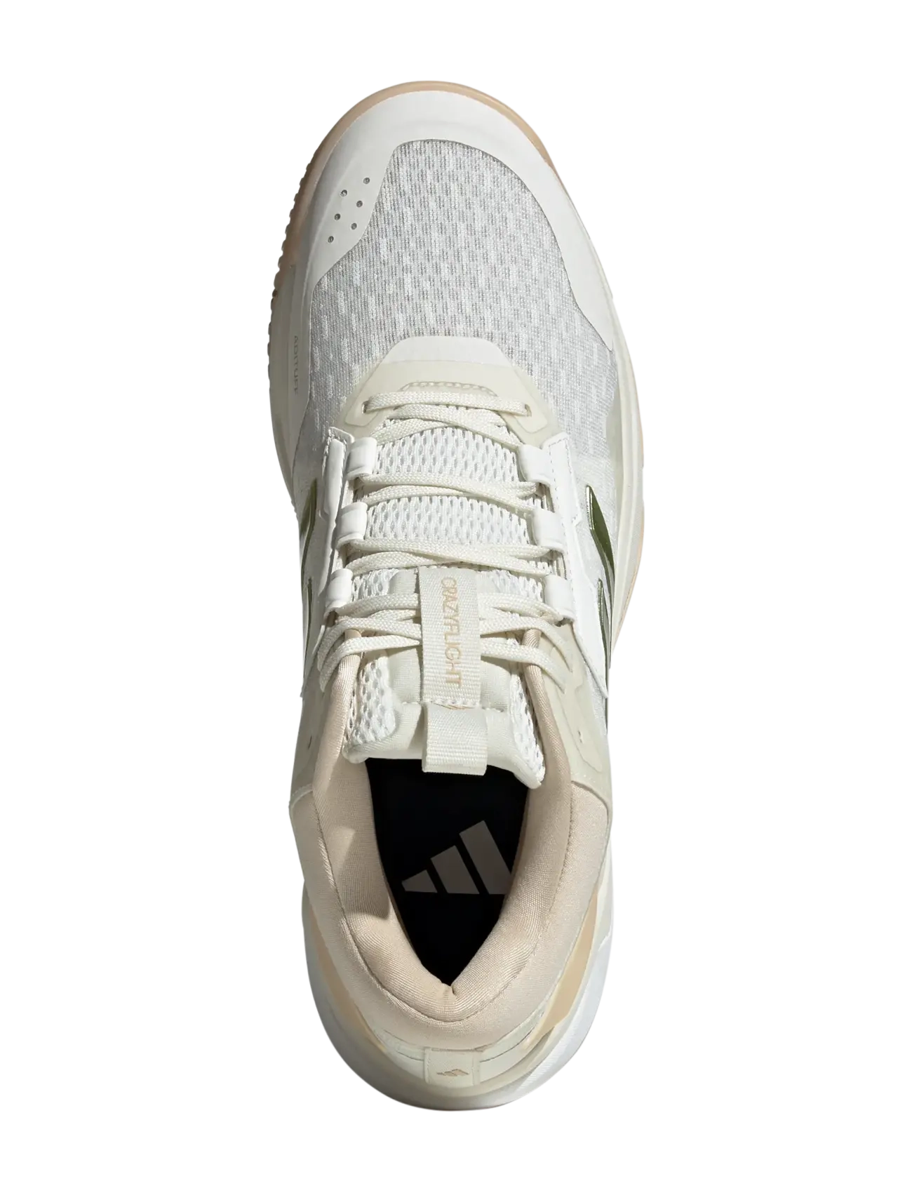 adidas Performance - Crazyflight 6 Mid W - binnensportschoenen - owhite/goldmt/crysan - 4