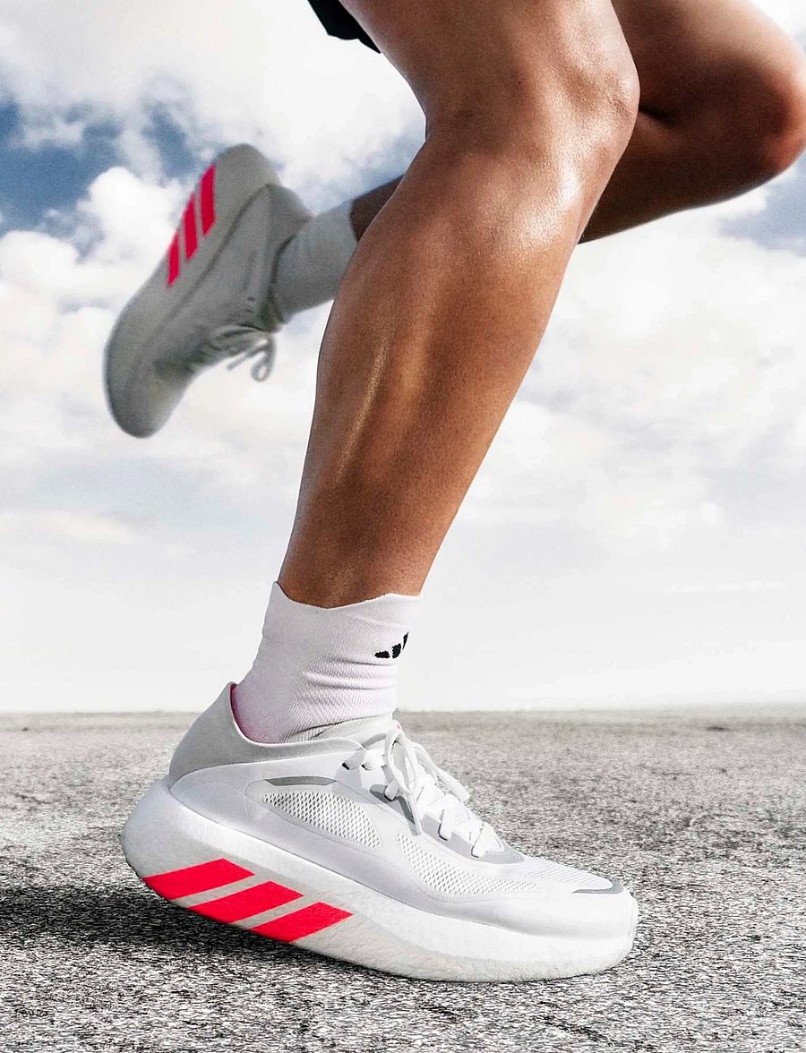 adidas Performance - HYPERBOOST RUN W - running shoes - ftwwht/soltur/crywht - 0