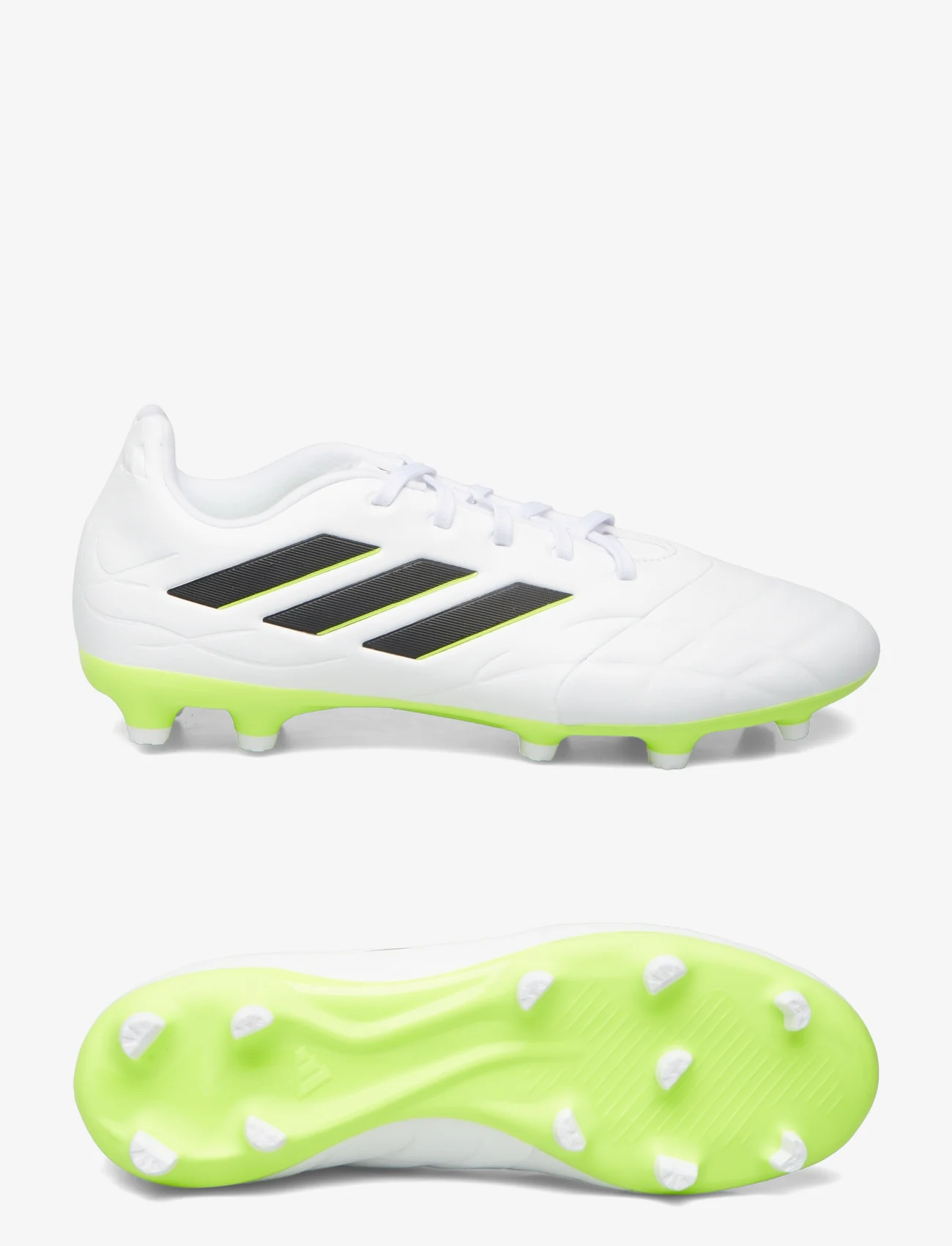 adidas Performance - Copa Pure II.3 Firm Ground Boots - fotbollsskor - ftwwht/cblack/luclem - 0
