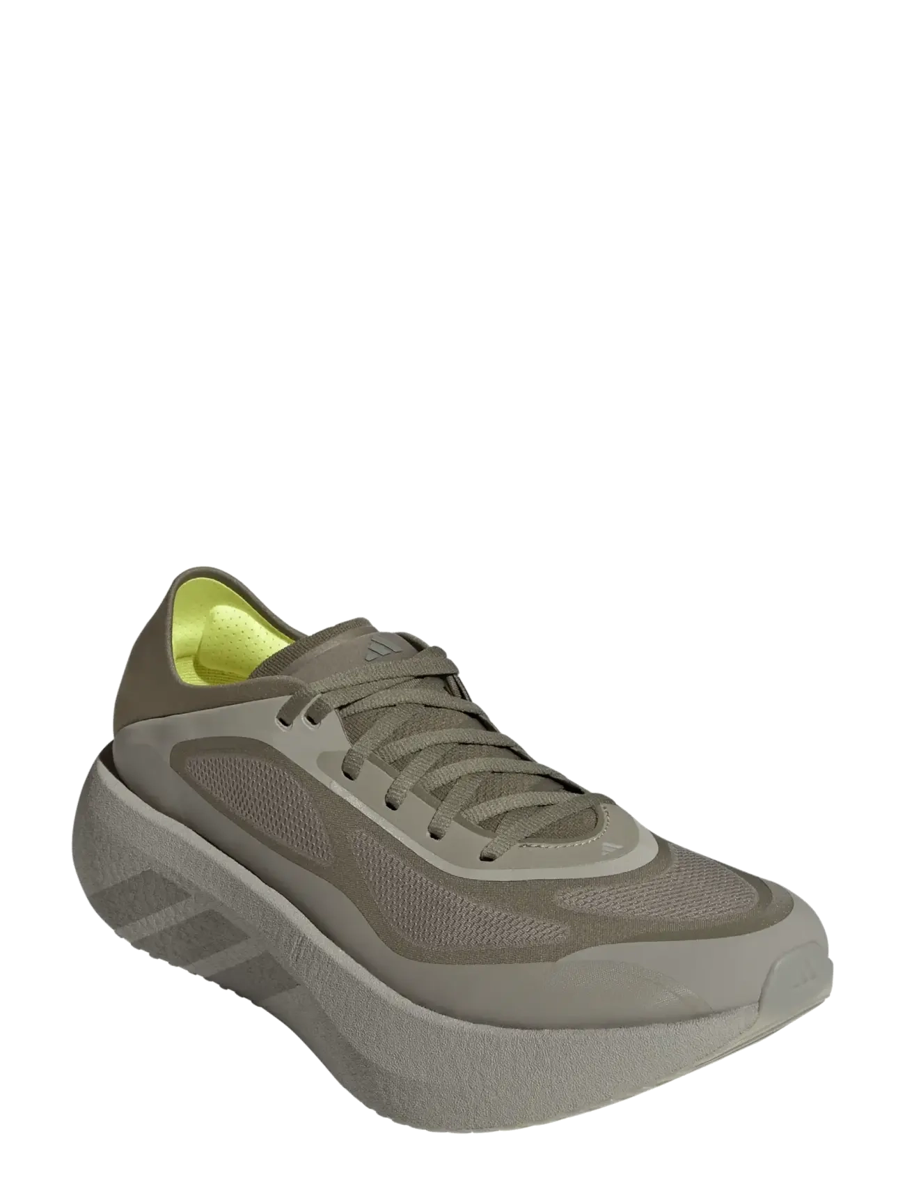 adidas Performance HYPERBOOST RUN M - Laufschuhe - SILPEB/MEDRKH/FROLEM / khaki/green