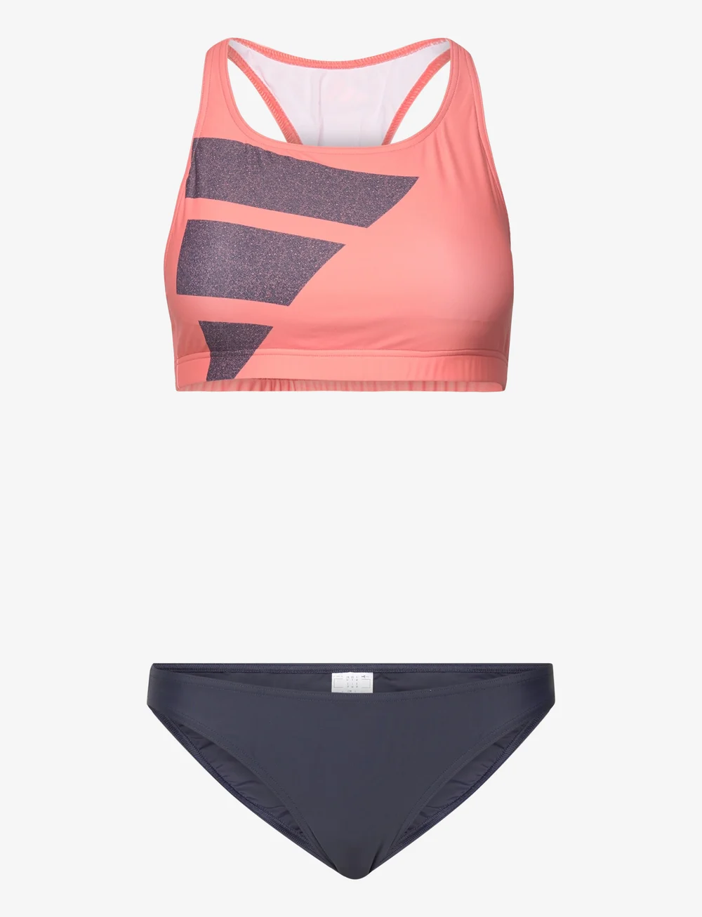Adidas performance 2024 black bustier bikini