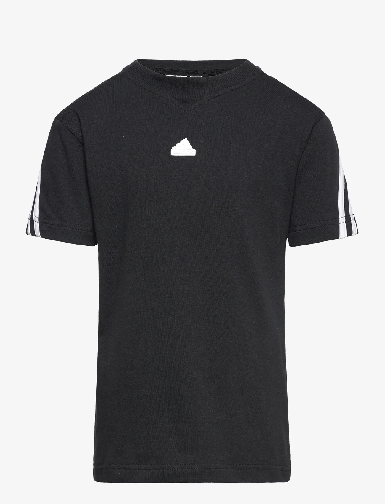 adidas Performance - U FI 3S T - kortærmede t-shirts - black/white - 0