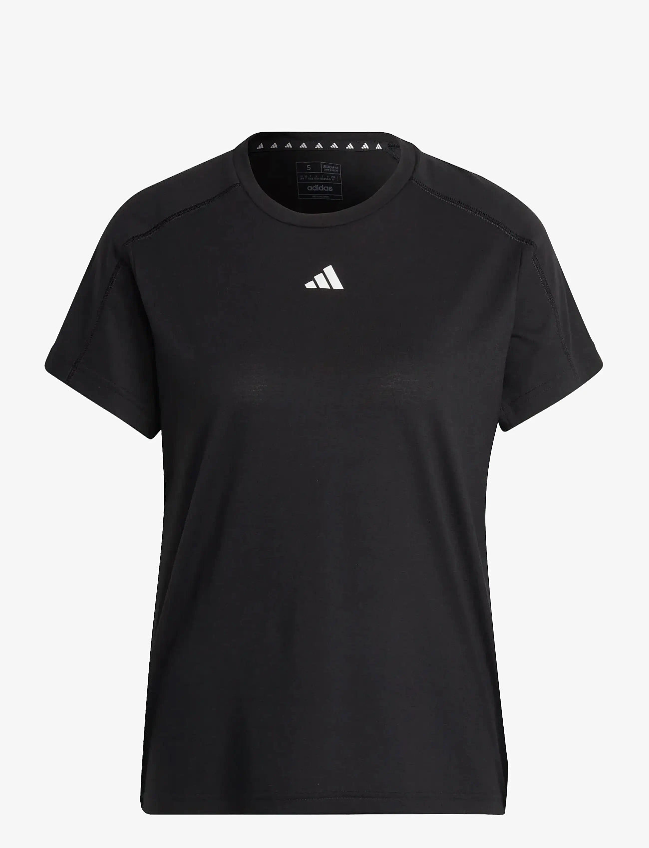adidas Performance - WE CREW T - t-shirts - black - 1