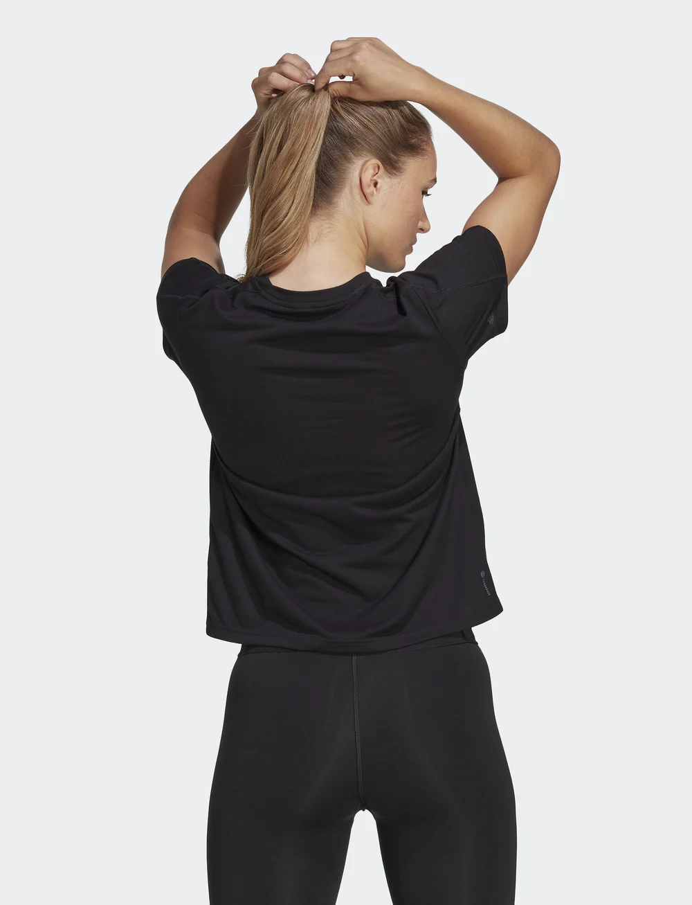 adidas Performance - TR-ES CREW T - t-shirts - black - 3