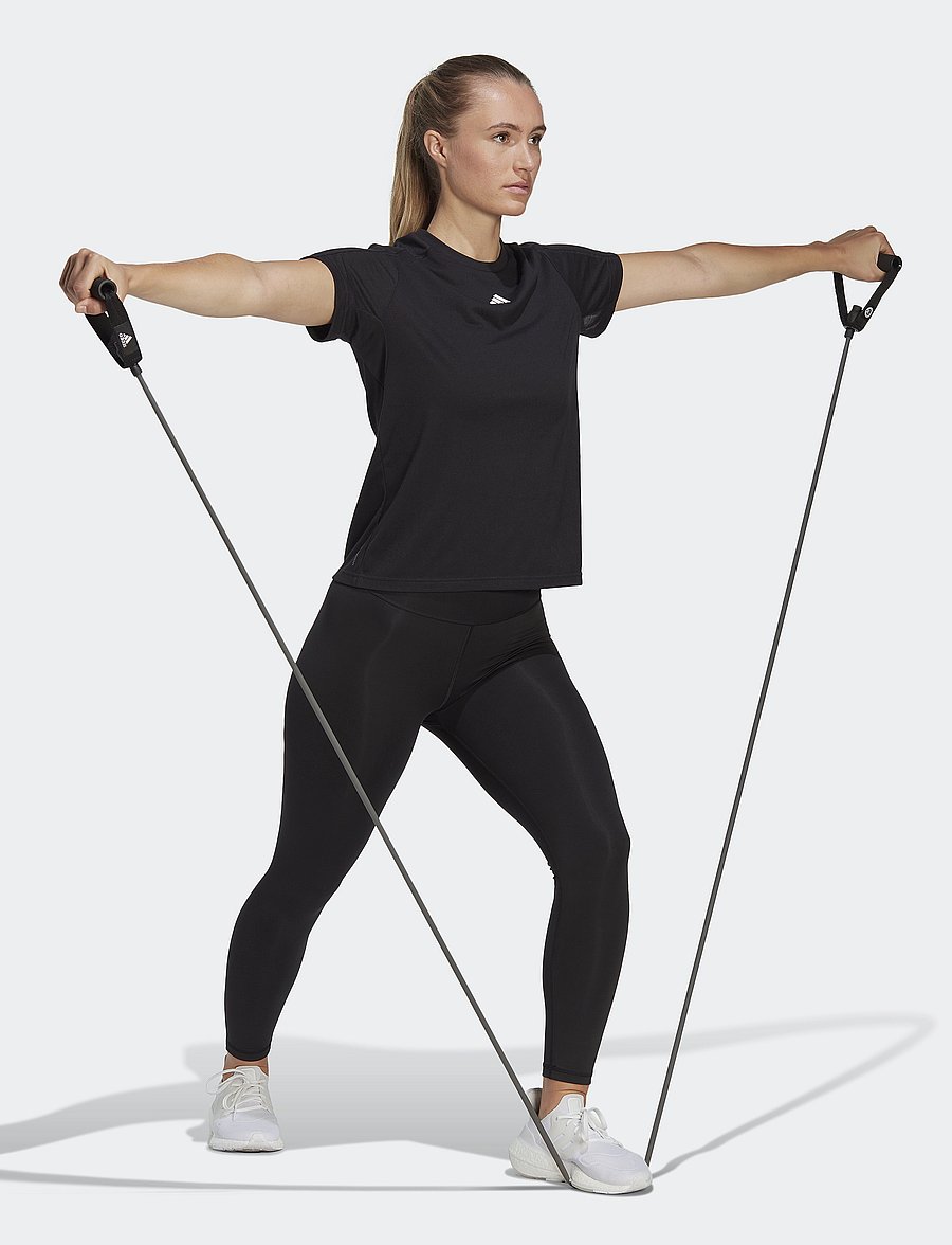 adidas Performance - WE CREW T - t-paidat - black - 4