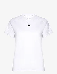 adidas Performance - AEROREADY TRAIN ESSENTIALS MINIMAL BRANDING CREW NECK T-SHIRT - t-paidat - white - 1