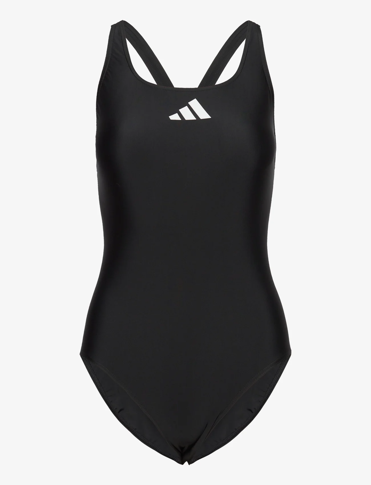adidas Performance - ADIDAS 3 BARS SWIMSUIT - swimsuits - black/white - 0
