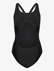 adidas Performance - ADIDAS 3 BARS SWIMSUIT - swimsuits - black/white - 1