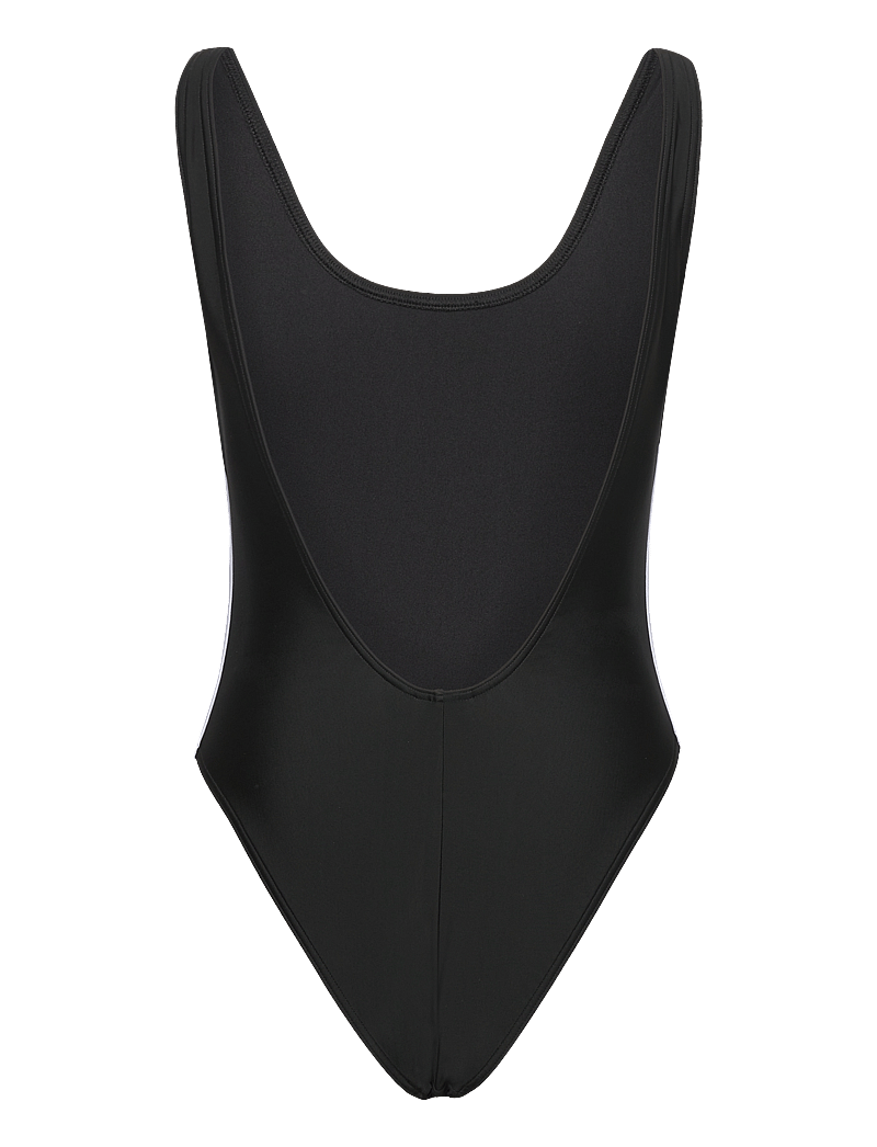 adidas Performance - ADICOLOR 3 STRIPES SWIMSUIT - sportiga badkläder - black/white - 2