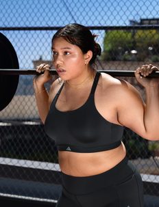 Tailored Impact Luxe Training High-Support Bra (Plus Size), adidas Performance
