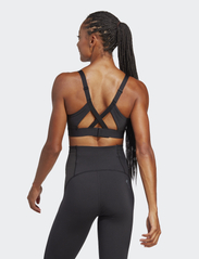 adidas Performance - Tailored Impact Training High-Support Bra - sport bras: high support - black/white - 3