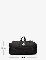 adidas Performance - TIRO L DUFFLE L - weekend bags - black/white - 5