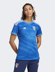 adidas Performance - FIGC H JSY W - t-shirts - blue - 2