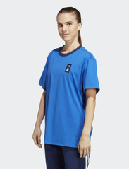 adidas Performance - FIGC WMN TEE - t-shirts - blue - 2