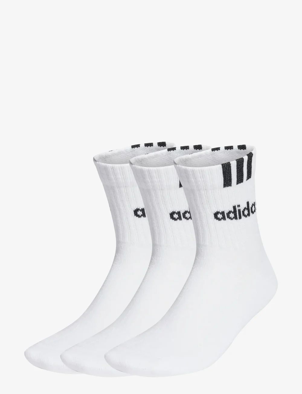 adidas Performance - C 3S LIN 3P - sporta zeķes - white/black - 0