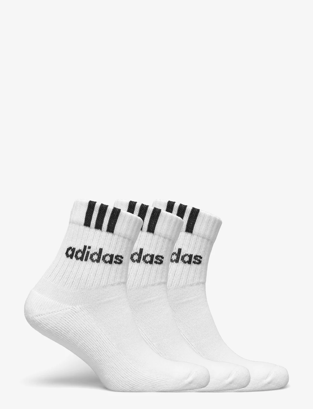 adidas Performance - C 3S LIN 3P - sporta zeķes - white/black - 1