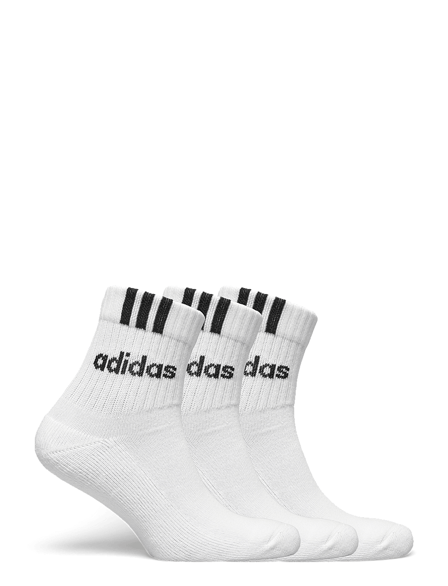 adidas Performance - C 3S LIN 3P - sporta zeķes - white/black - 1