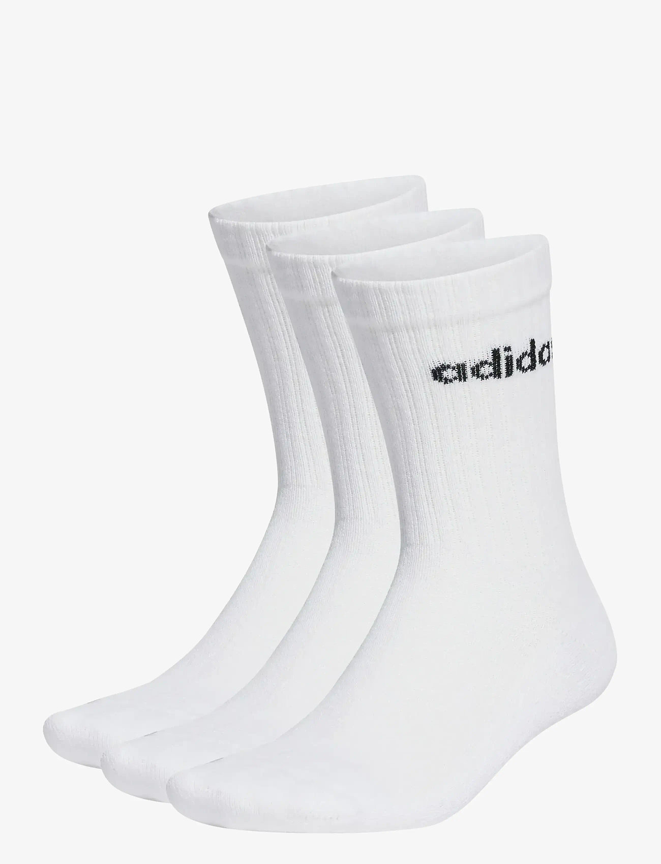 adidas Performance - C LIN CREW 3P - laveste priser - white/black - 0