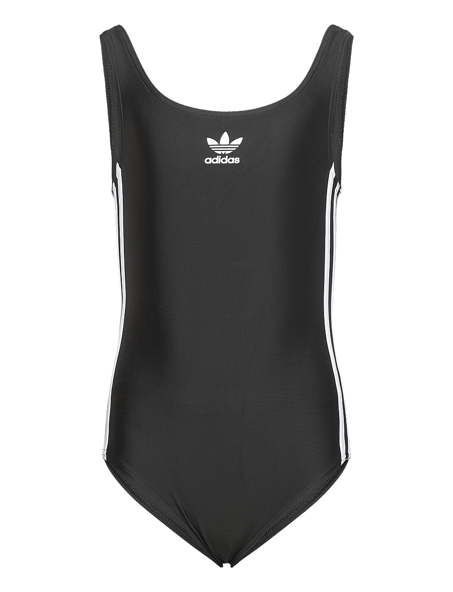 adidas Performance - ADIDAS ORIGINALS ADICOLOR 3-STRIPES SWIMSUIT - mažiausios kainos - black/white - 0