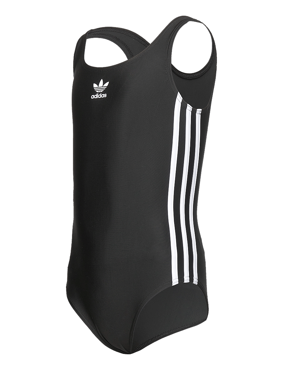 adidas Performance - ADIDAS ORIGINALS ADICOLOR 3-STRIPES SWIMSUIT - mažiausios kainos - black/white - 2