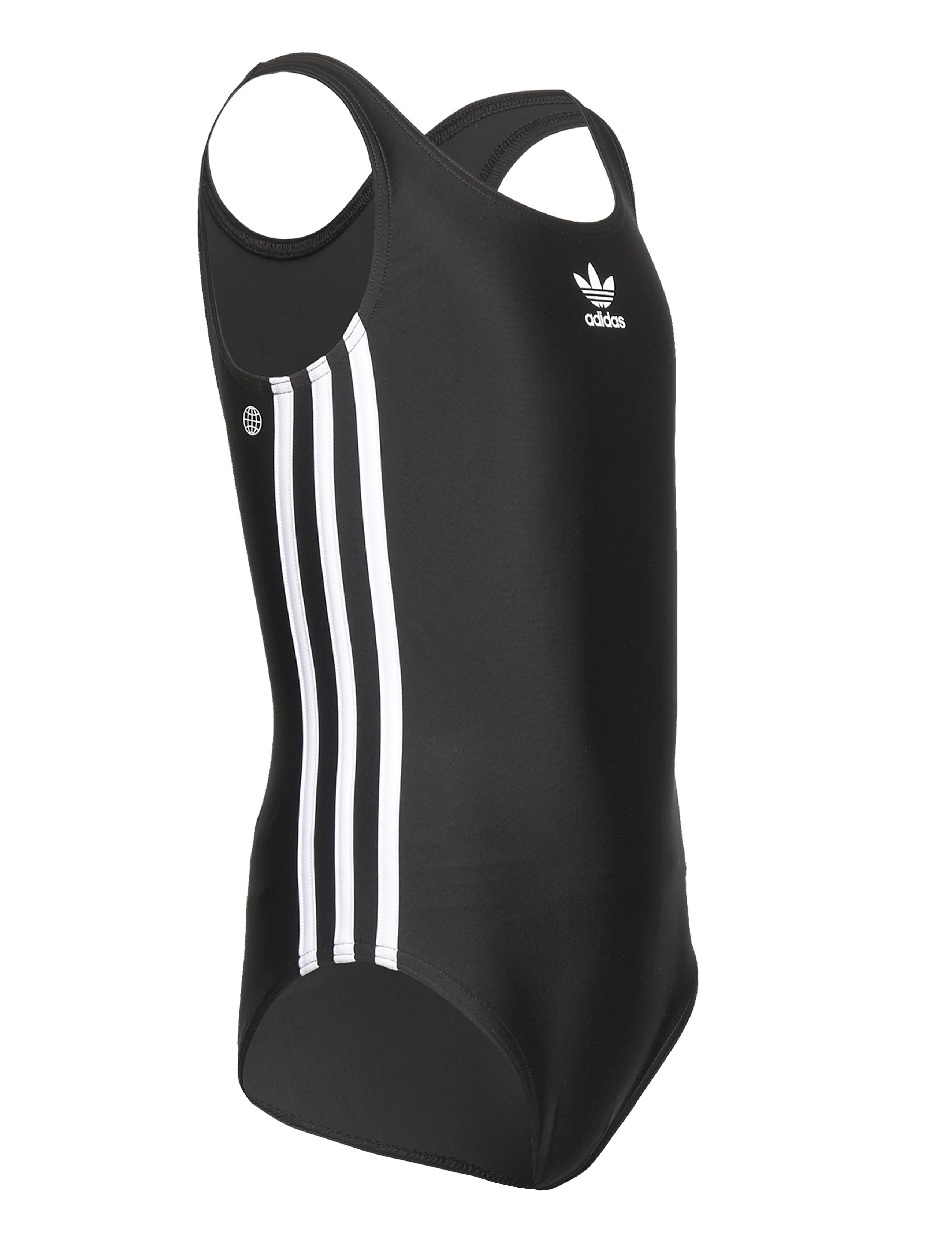 adidas Performance - ADIDAS ORIGINALS ADICOLOR  3-STRIPES SWIMSUIT - suvised sooduspakkumised - black/white - 3